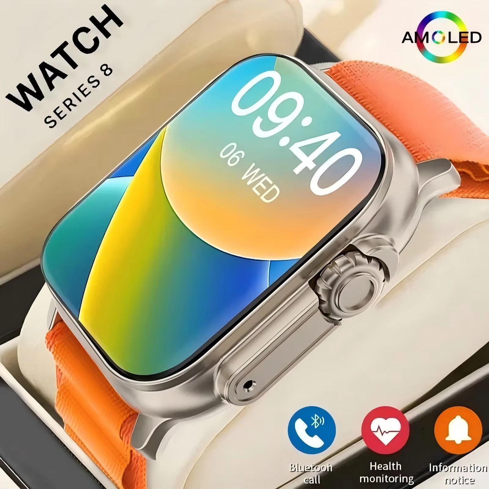 Smartwatch Square Watches For Men - Original T900 Ultra 2 Smart Watch