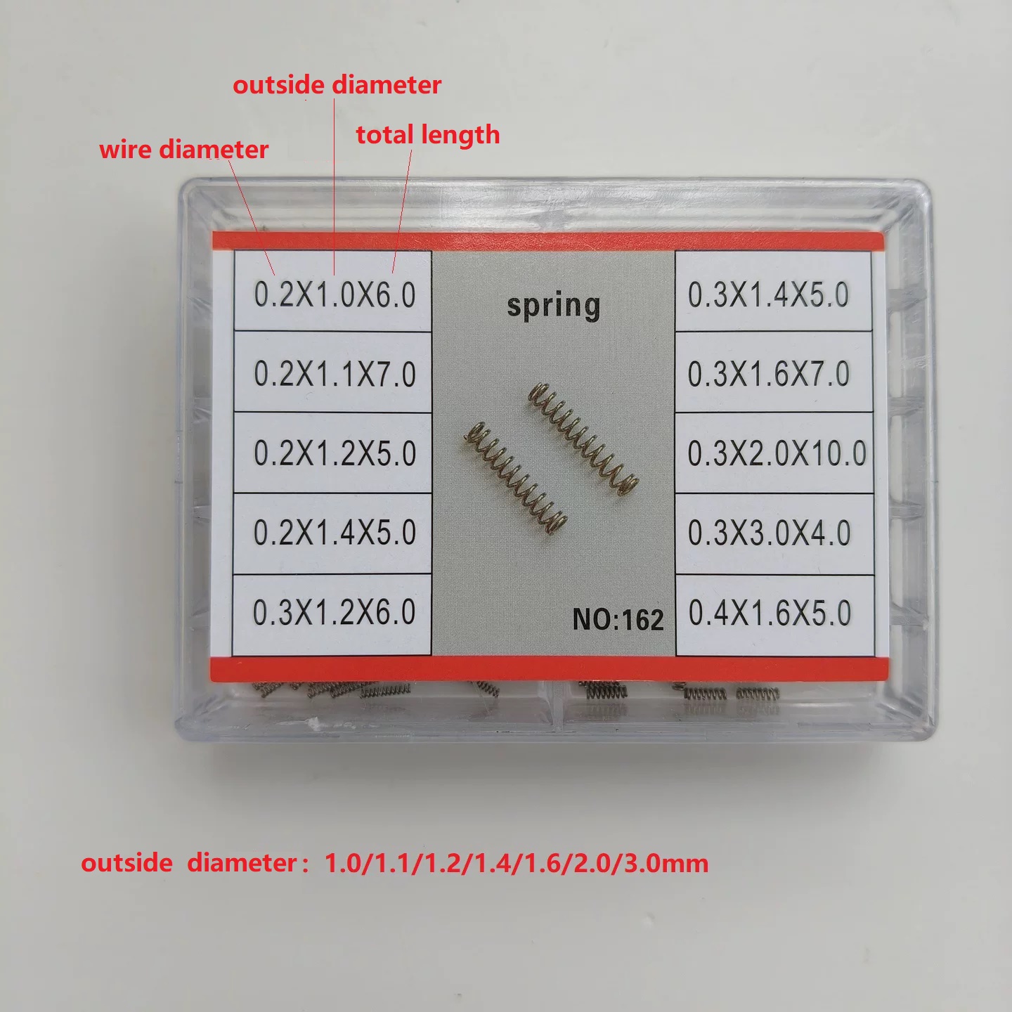 Watch Crown Pusher - 0.2mm 0.3mm 0.4mm Wire Diameter Assortment