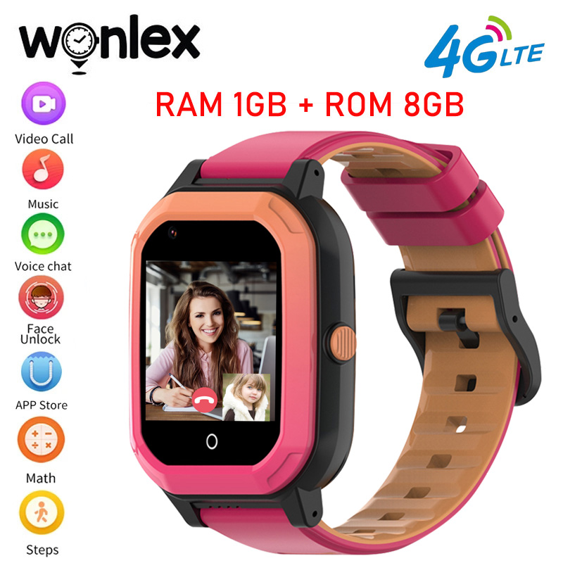 Smartwatch Watches For Kids With Gps - Wonlex 4G Smart Watch Kids GPS