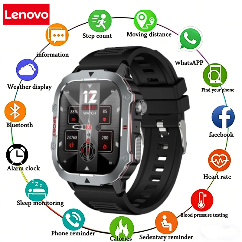 Smartwatch Watches For Kids With Gps - Lenovo Smart Watch C30PRO Color Matching