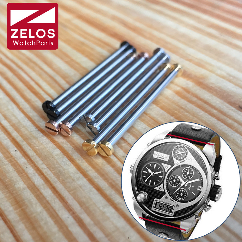 Watch Esim - steel 36.5mm watch screwtube for Diesel