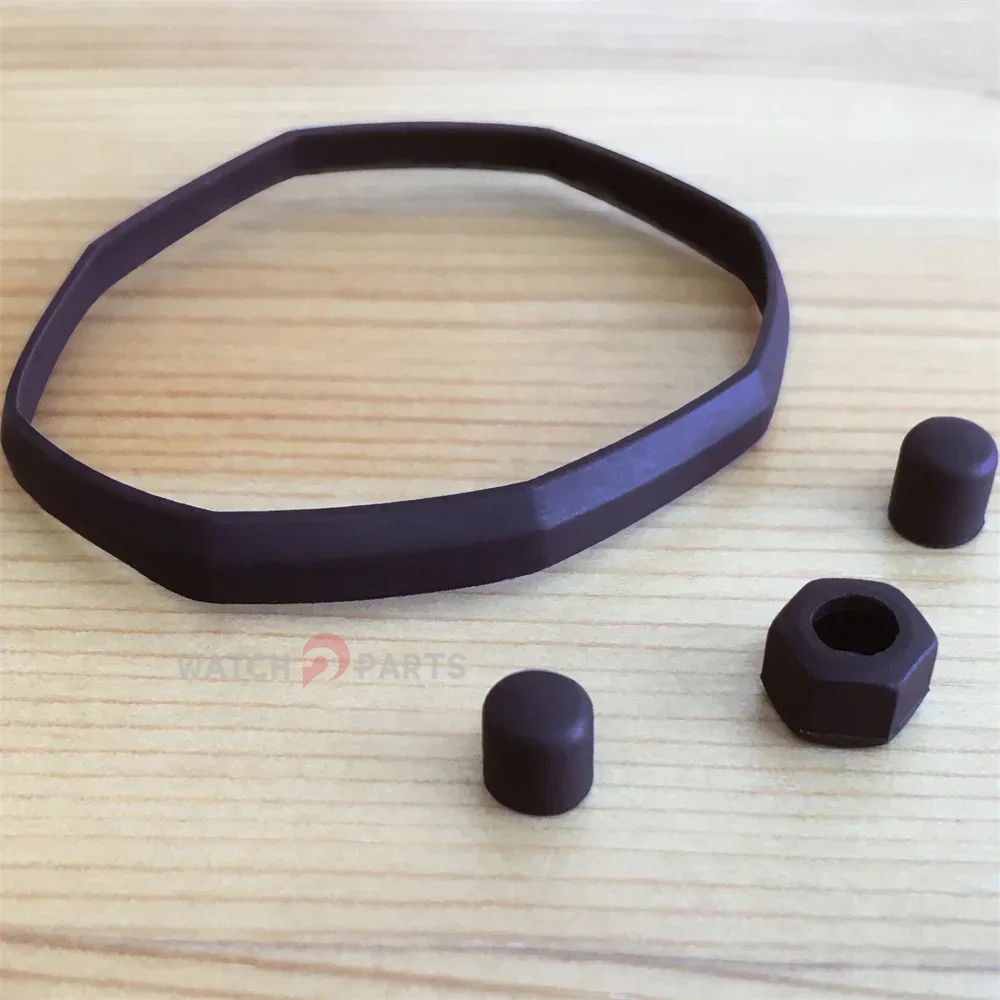 Watch Crown Pusher - Watch Pusher Crown Bezel Rubber Cap/Ring