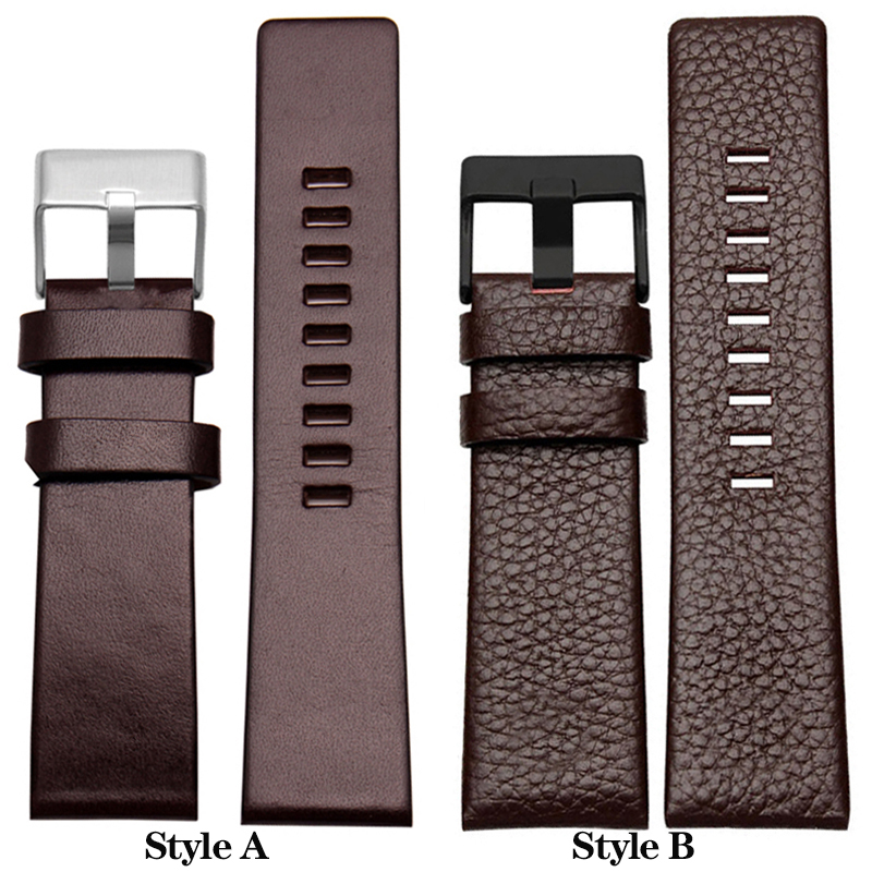 Watch Esim - For DIESEL Genuine Leather Strap Bracelet