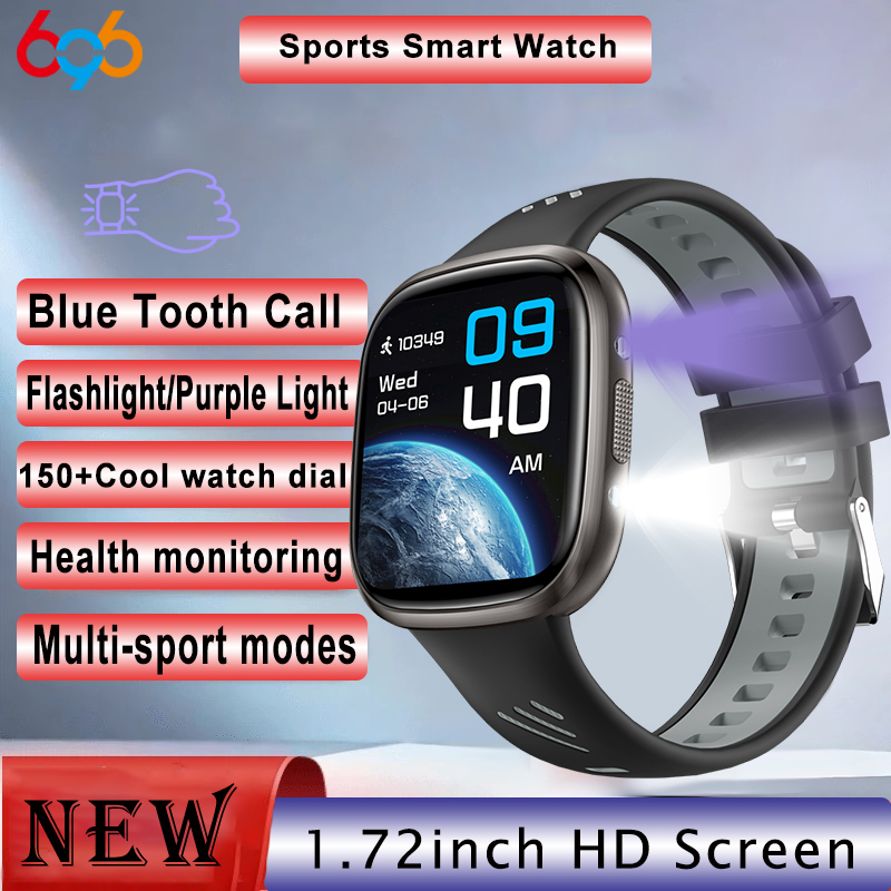 696 Smart Watch BT Call LED Fl - Smartwatch Purple Watches For Women ulasan dan harga