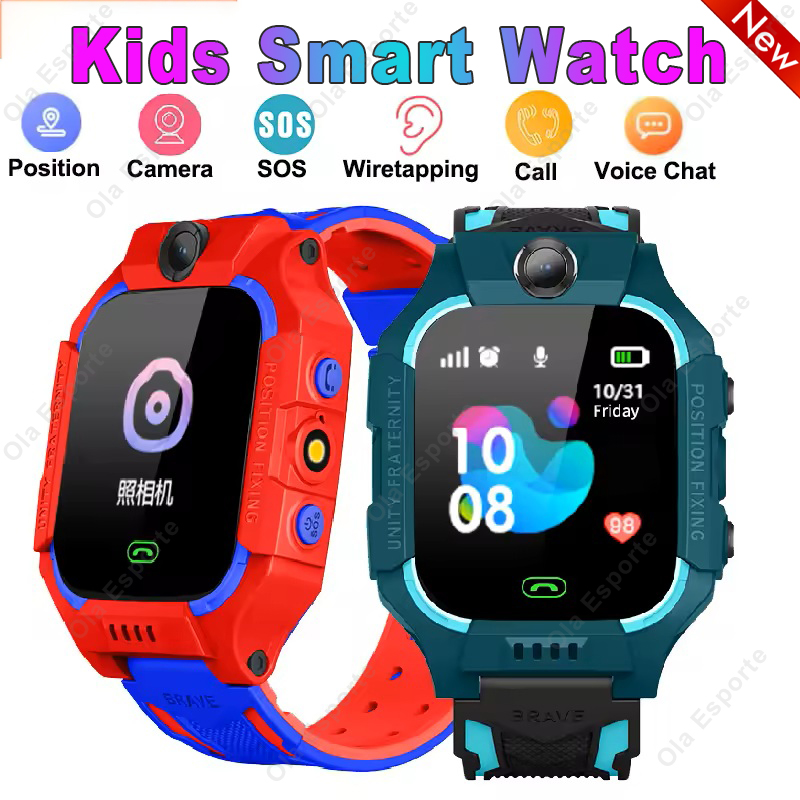 Smart Watch Kids 2G Sim Card S - Smartwatch Watches For Girls Kids ulasan dan harga