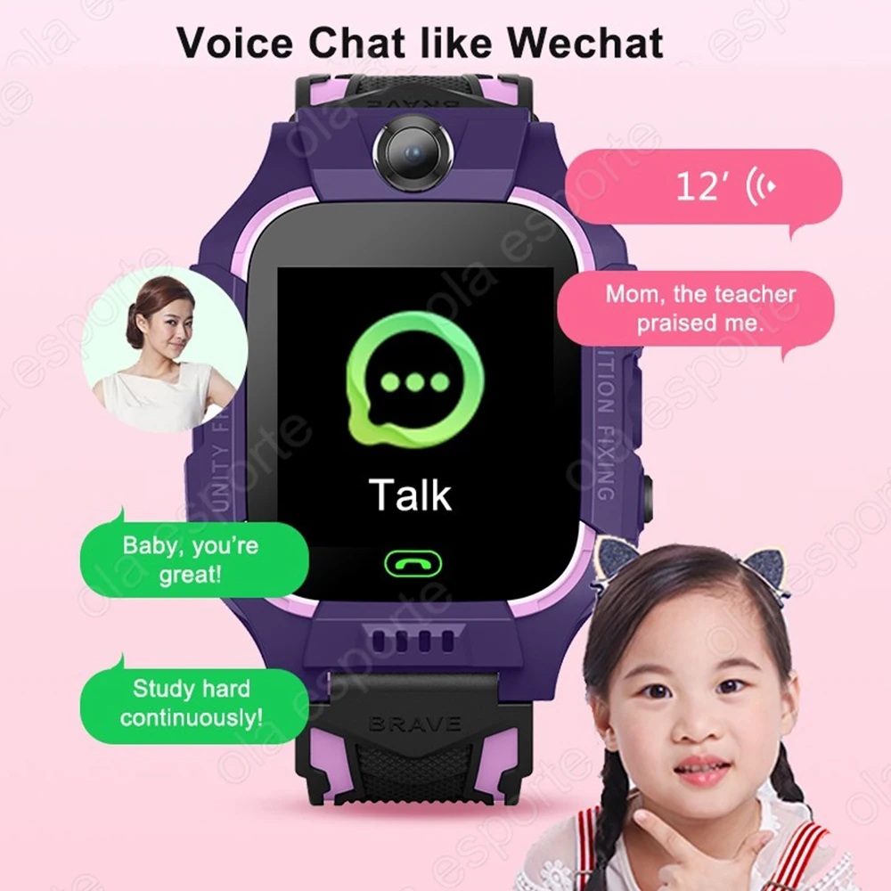 Smart Watch Kids 2G Sim Card S - Smartwatch Watches For Girls Kids ulasan dan harga