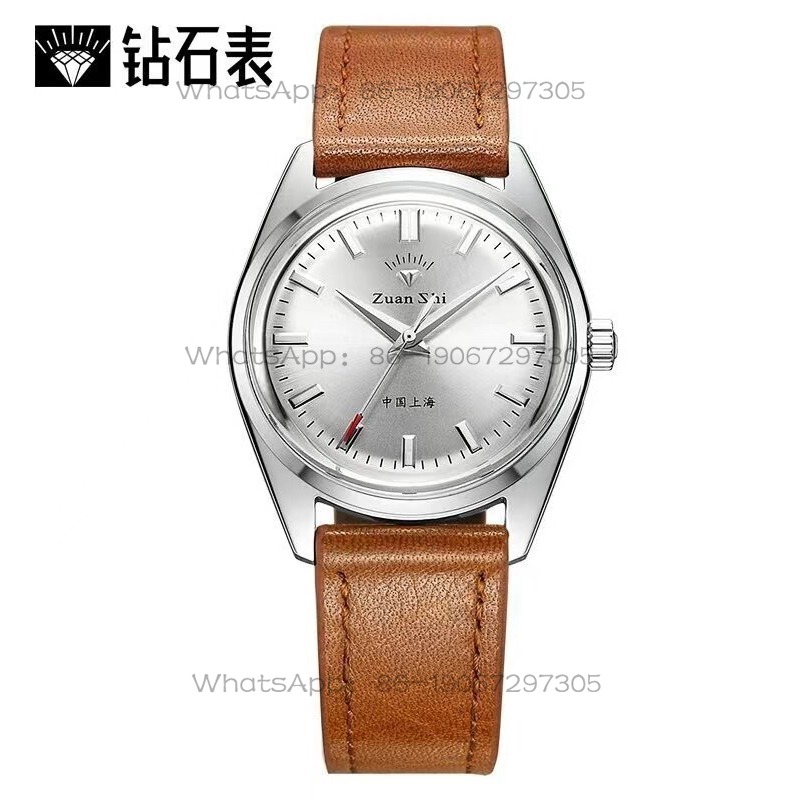 24-Hour Shipping Shanghai Diam - Leather Watch Strap ulasan dan harga