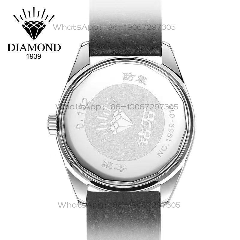 24-Hour Shipping Shanghai Diam - Leather Watch Strap ulasan dan harga