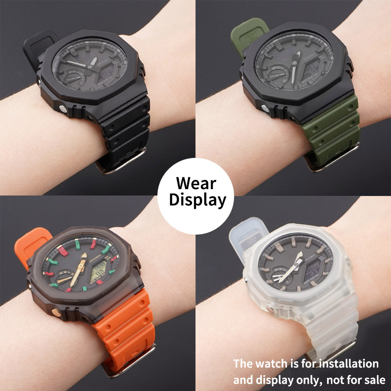 Rubber Strap for Casio G SHOCK - Casio Watch G-Shock Ga-2100 ulasan dan harga