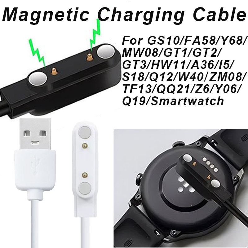 Magnetic Smart Watch Charger C - Watch Smart Y68 ulasan dan harga