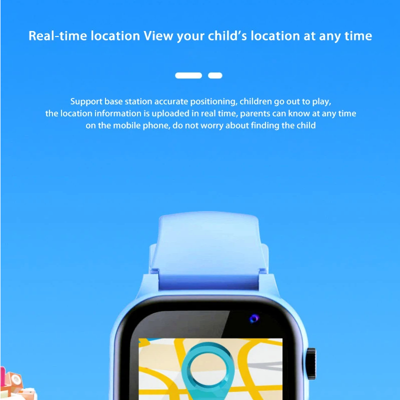 Lenovo Kids Smart Watch 4G SIM - Smartwatch Watches For Kids With Gps ulasan dan harga
