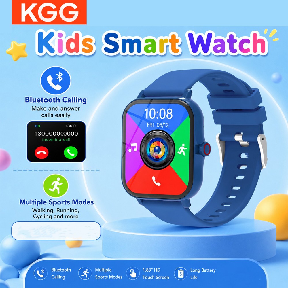 Kids Smart Watch 1.83'' HD Scr - Smartwatch Watches For Girls Kids ulasan dan harga