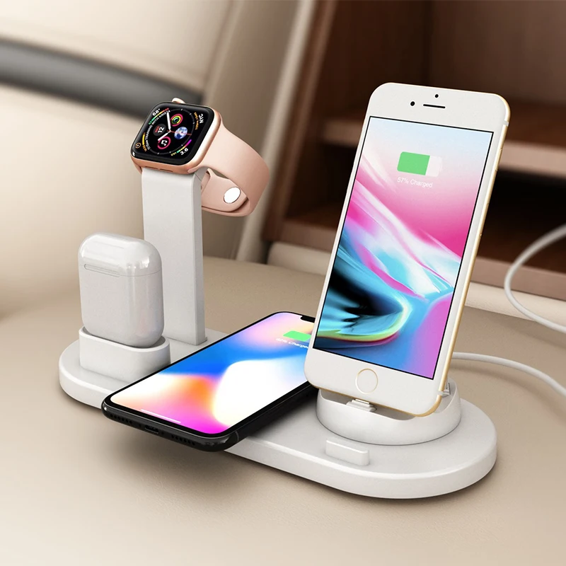 Wireless 3 in 1 Charger Holder - Watch Watch Xs ulasan dan harga