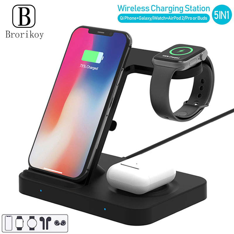 5-in-1 wireless charging stati - Watch Watch Xs ulasan dan harga
