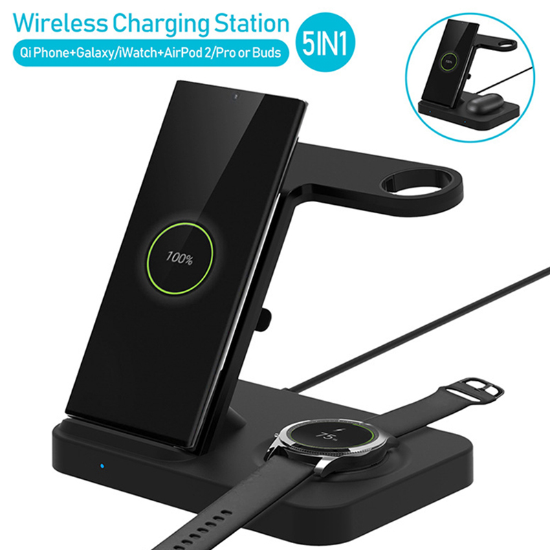 5-in-1 wireless charging stati - Watch Watch Xs ulasan dan harga