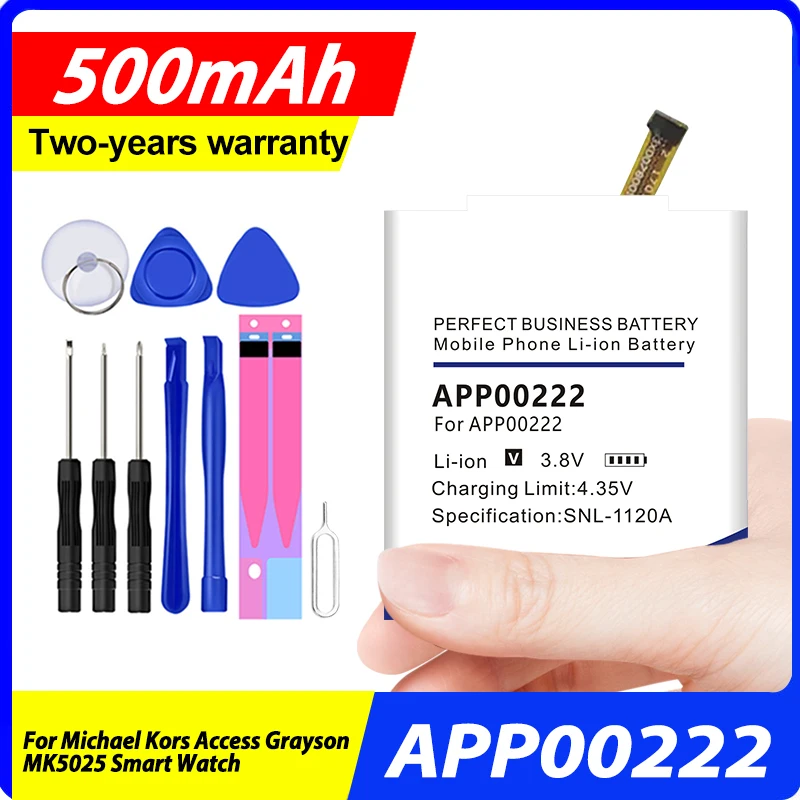 New 500mAh APP00222 Replacemen - Smartwatch Watches Michael Kors ulasan dan harga