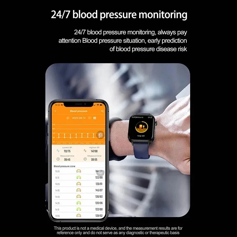 2025 New ECG+PPG Monitoring Sm - Smartwatch Health Watches For Women ulasan dan harga