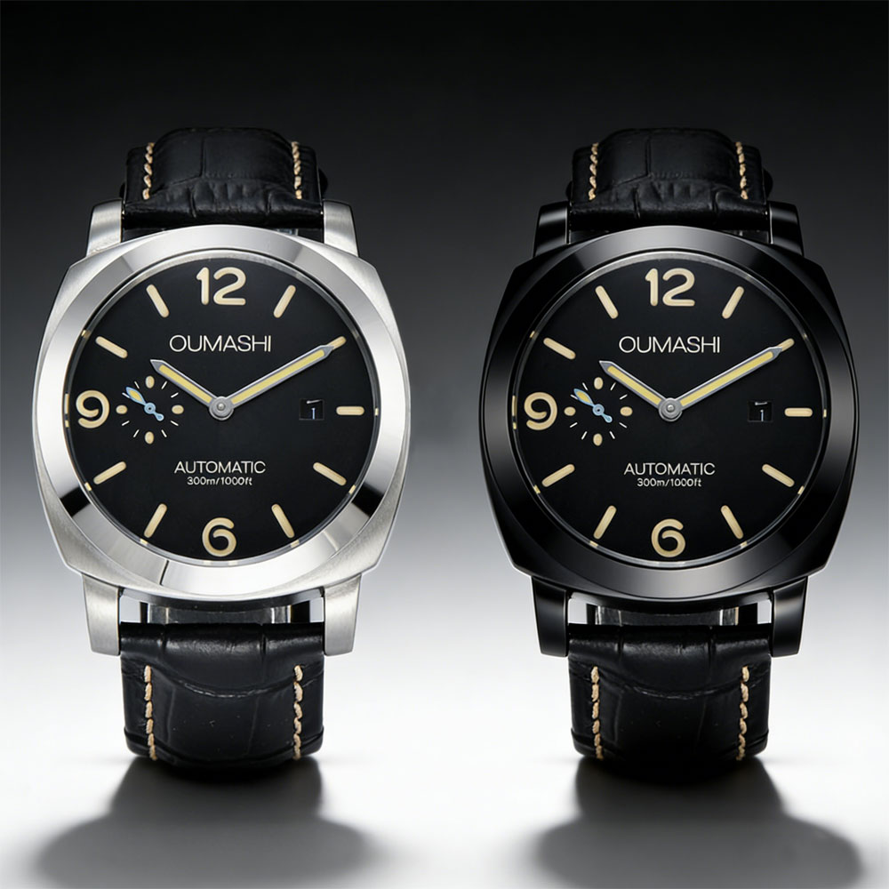 44mm Men's Watch Seagull ST255 - Leather Watch Strap ulasan dan harga