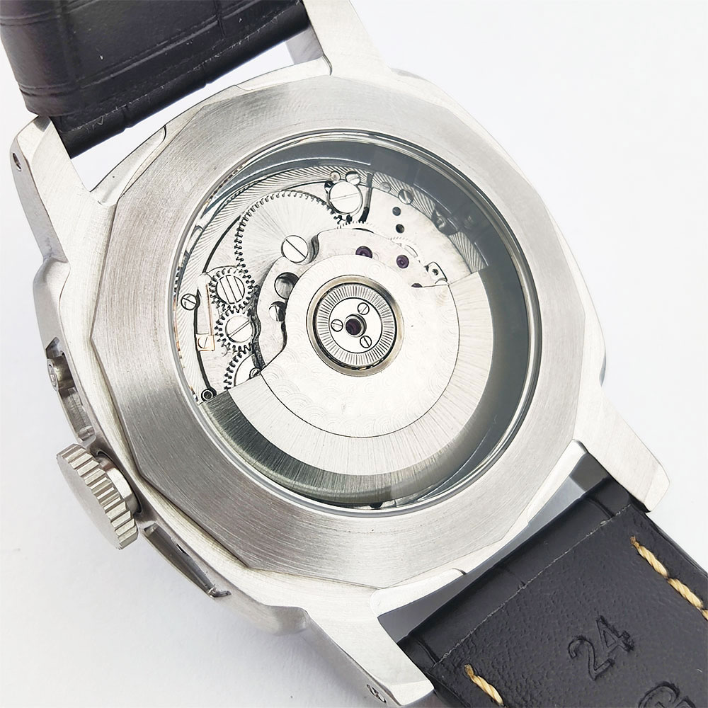 44mm Men's Watch Seagull ST255 - Leather Watch Strap ulasan dan harga