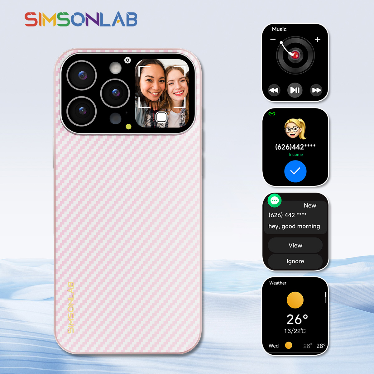 New Smart Phone Case for iPhon - Smartwatch Watches That Connect To Iphone ulasan dan harga