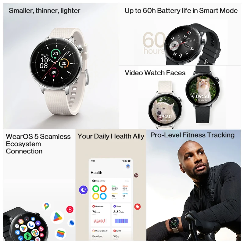 Global Version OnePlus Watch 3 - Watch Esim ulasan dan harga