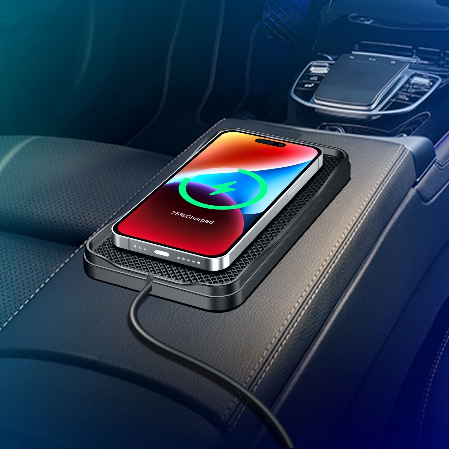 15W Wireless Charger Car Fast  - Watch Xs8 ulasan dan harga