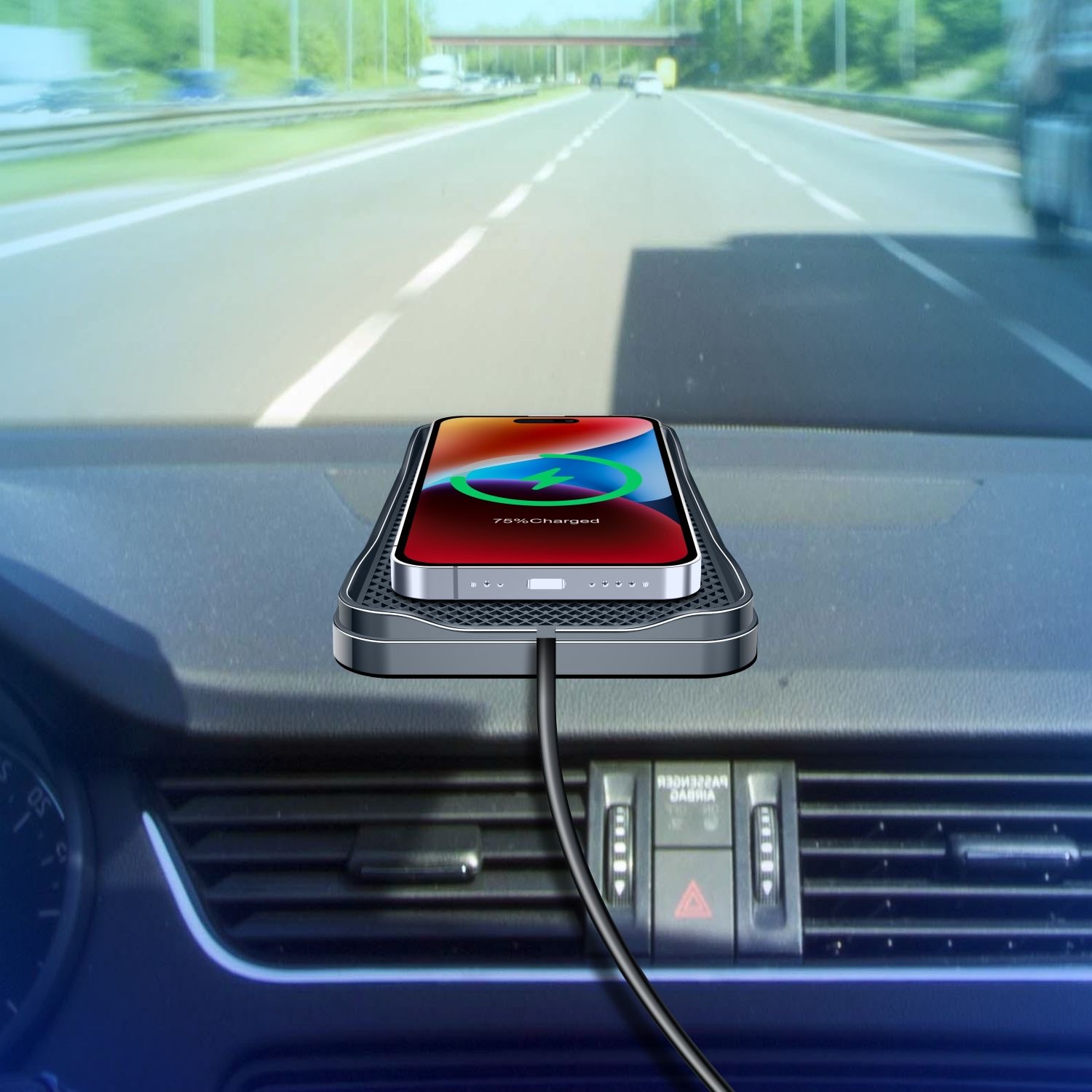 15W Wireless Charger Car Fast  - Watch Xs8 ulasan dan harga