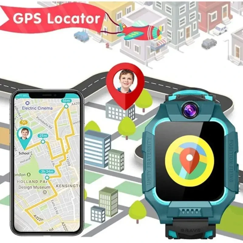 VIVO 4G Kids Smart Watch GPS L - Smartwatch Watches For Kids With Gps ulasan dan harga