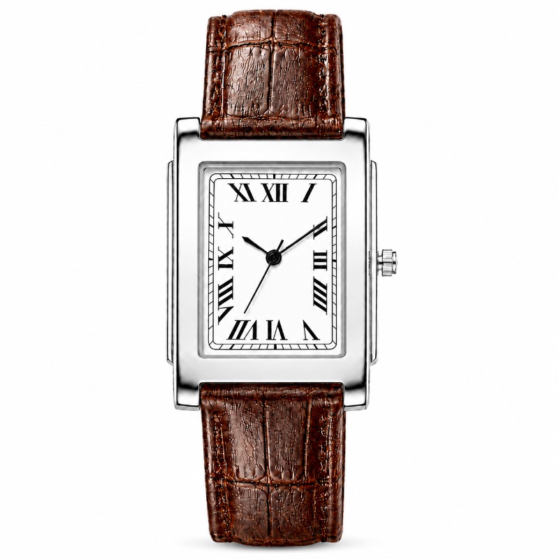 Classic Business Men Watch Squ - Smartwatch Square Watches For Men ulasan dan harga