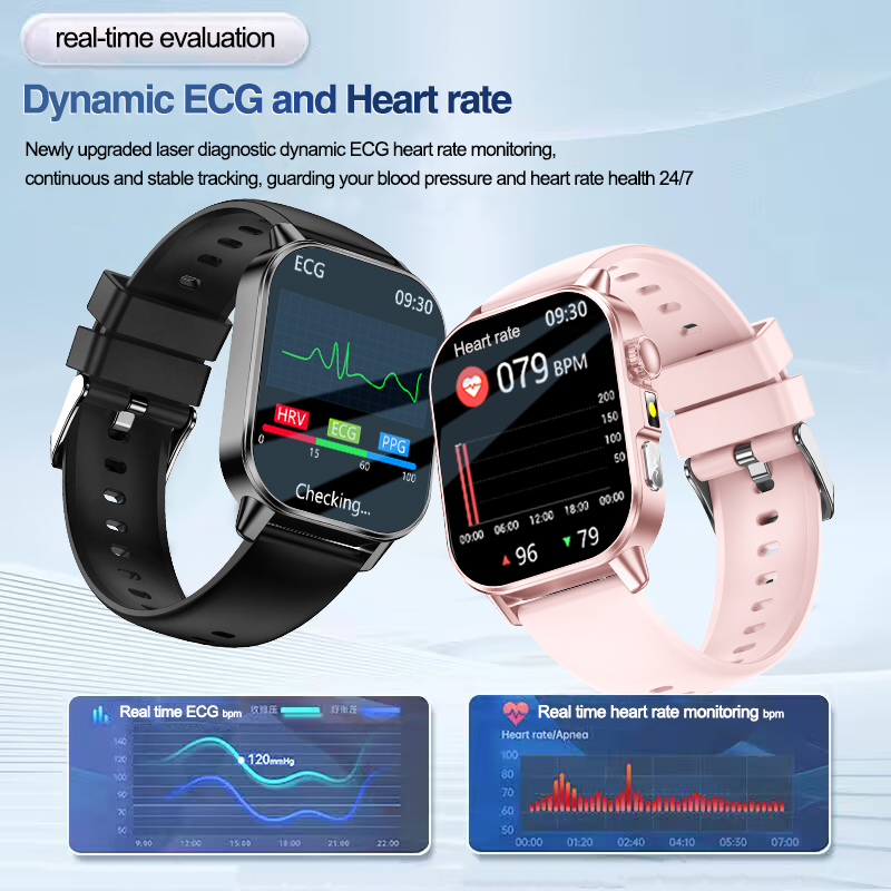 New Men Emotion Diagnosis Smar - Smartwatch Square Watches For Men ulasan dan harga
