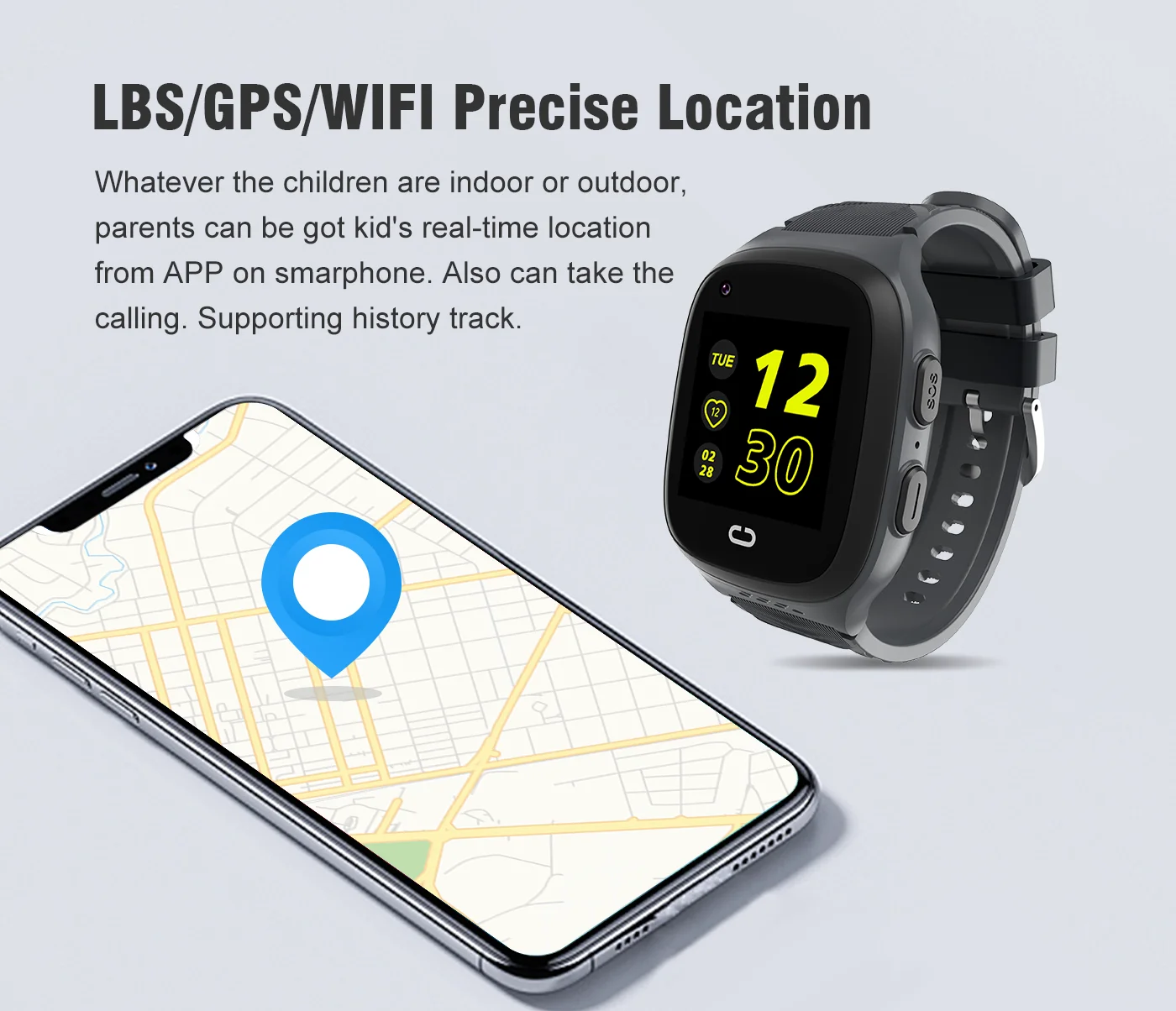 4G Kids Smartwatch SOS Waterpr - Smartwatch Watches For Kids With Gps ulasan dan harga