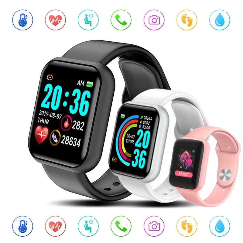 Sport Bluetooth Smart Watches  - Watch Smart Y68 ulasan dan harga