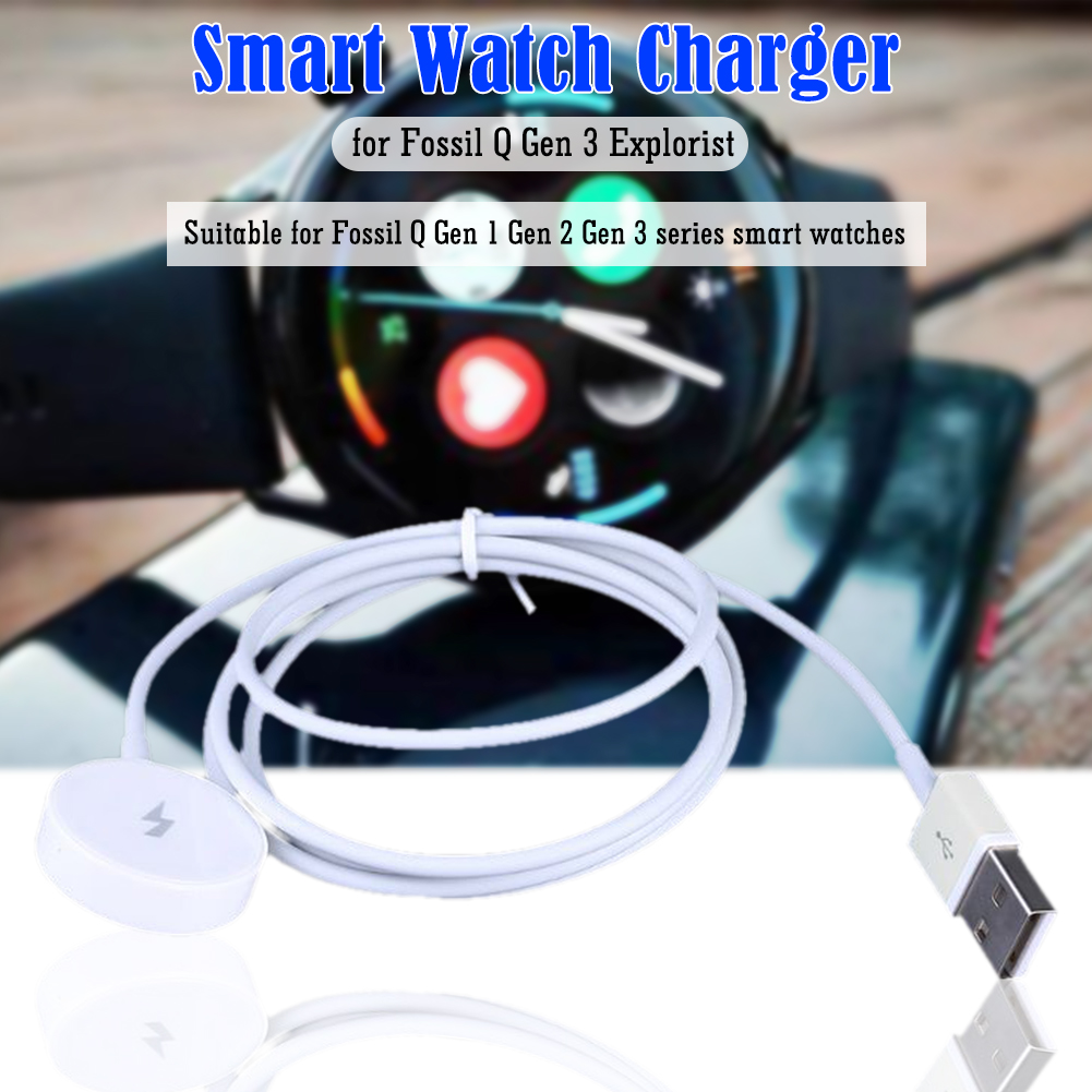 Watch Charger Travel Business  - Fossil Watches Smartwatch Charger ulasan dan harga