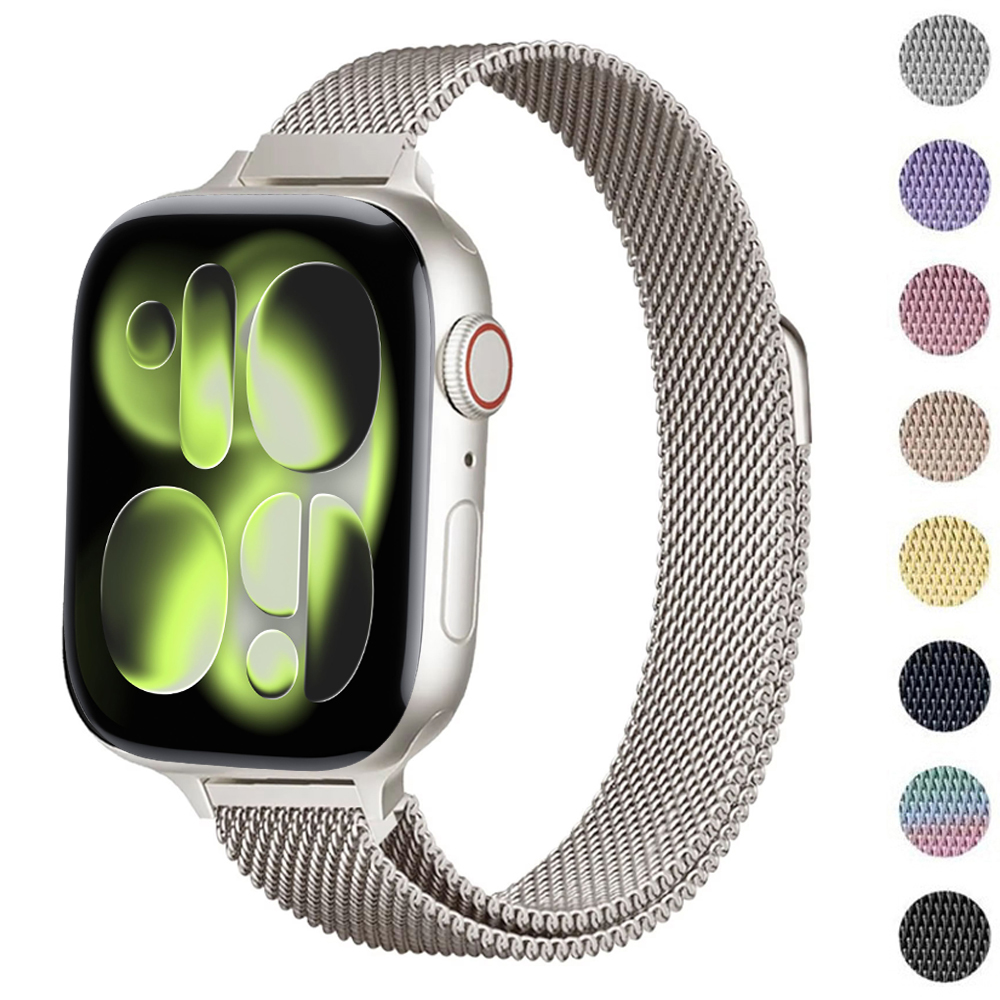 Slim Milanese Loop Strap For A - Smartwatch Slim Watches For Men ulasan dan harga
