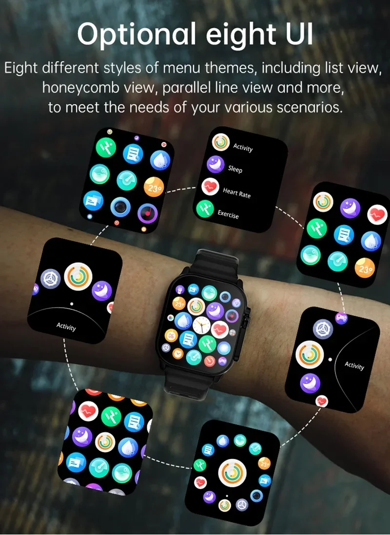 Original T900 Ultra 2 Smart Wa - Smartwatch Square Watches For Men ulasan dan harga