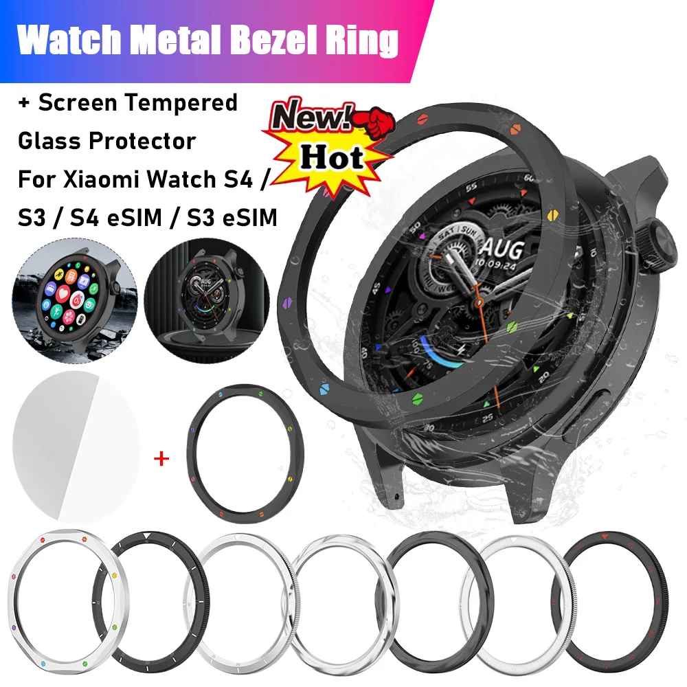 Metal Bezel Ring With Tempered - Watch Esim ulasan dan harga