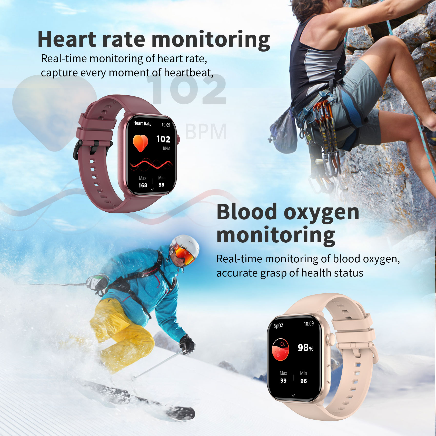 Blackview R60 Bluetooth Call S - Smartwatch Square Watches For Men ulasan dan harga