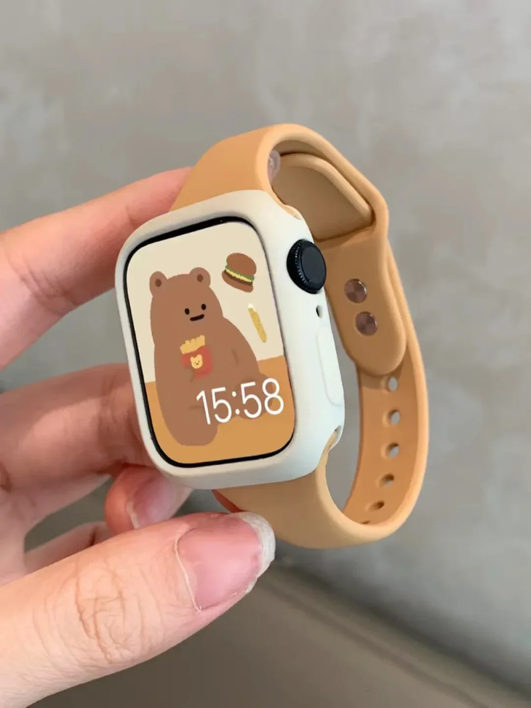 Slim Silicone strap for Apple  - Smartwatch Slim Watches For Men ulasan dan harga