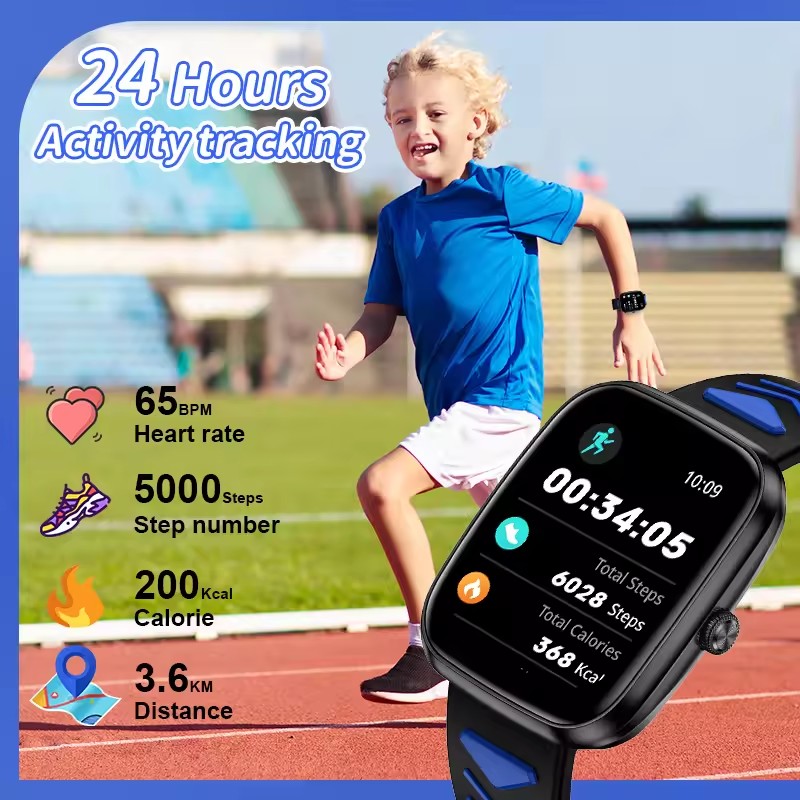 Children Boys Girls Present Sm - Smartwatch Watches For Girls Kids ulasan dan harga