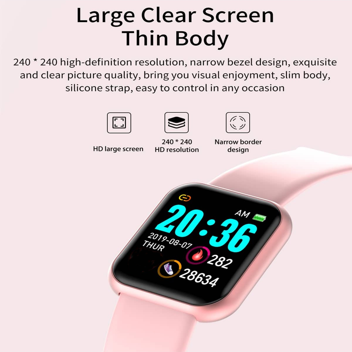 2025 New Digital Watches Smart - Watch Smart Y68 ulasan dan harga
