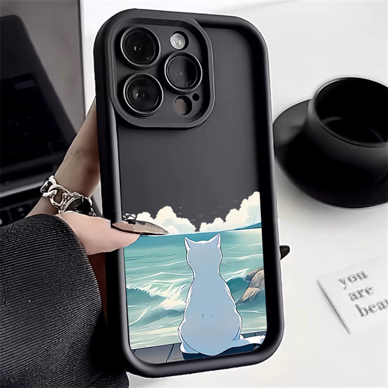 Cute Cat Watching the Sea Phon - Watch Xs8 ulasan dan harga