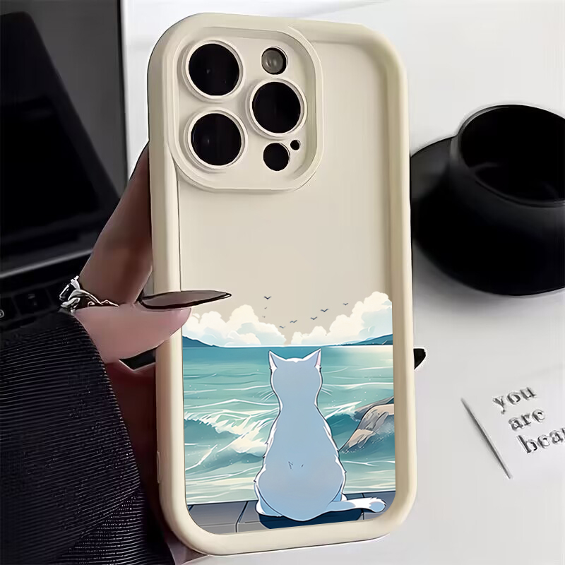 Cute Cat Watching the Sea Phon - Watch Xs8 ulasan dan harga