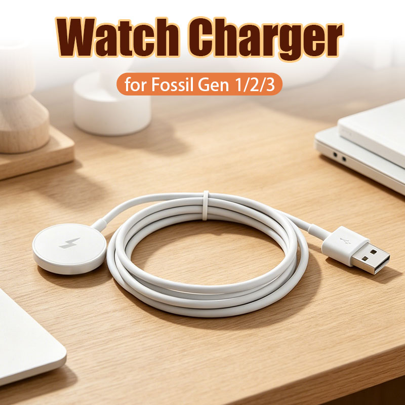 USB Watch Charger Adapter Smar - Fossil Watches Smartwatch Charger ulasan dan harga
