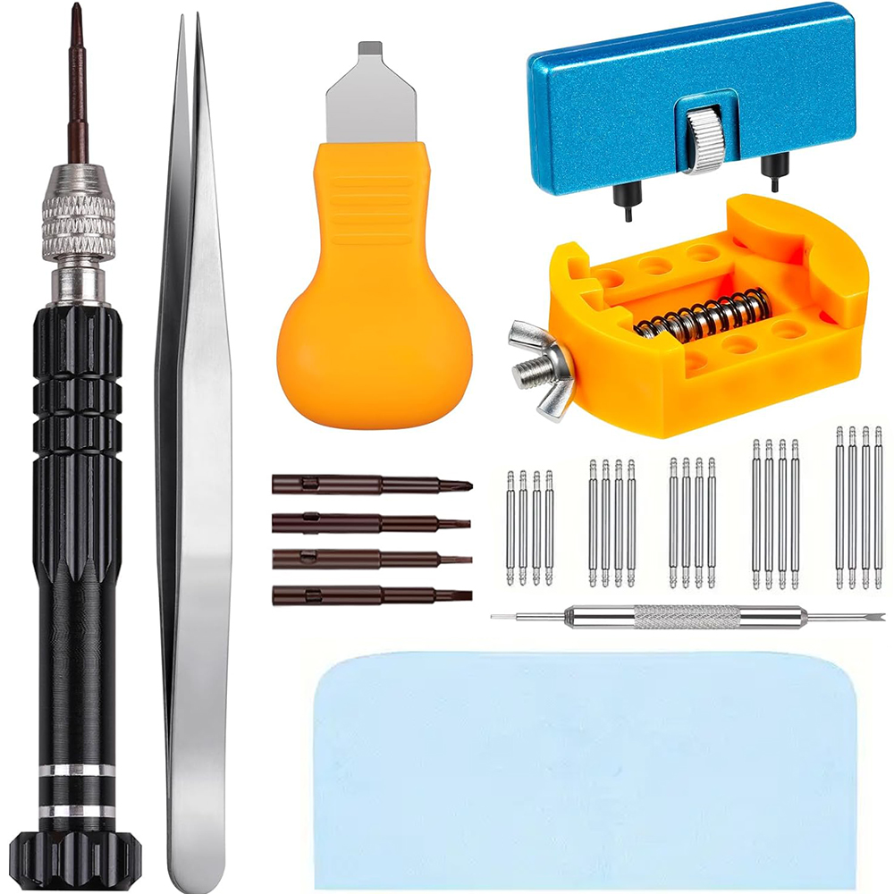 32 pcs Watch Battery Replaceme - Spring Bar Tool ulasan dan harga