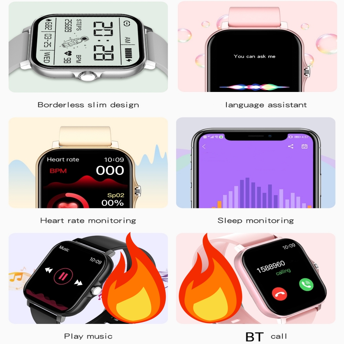 Smartwatch 2026 Man Smart Watc - Watch Smart Y68 ulasan dan harga