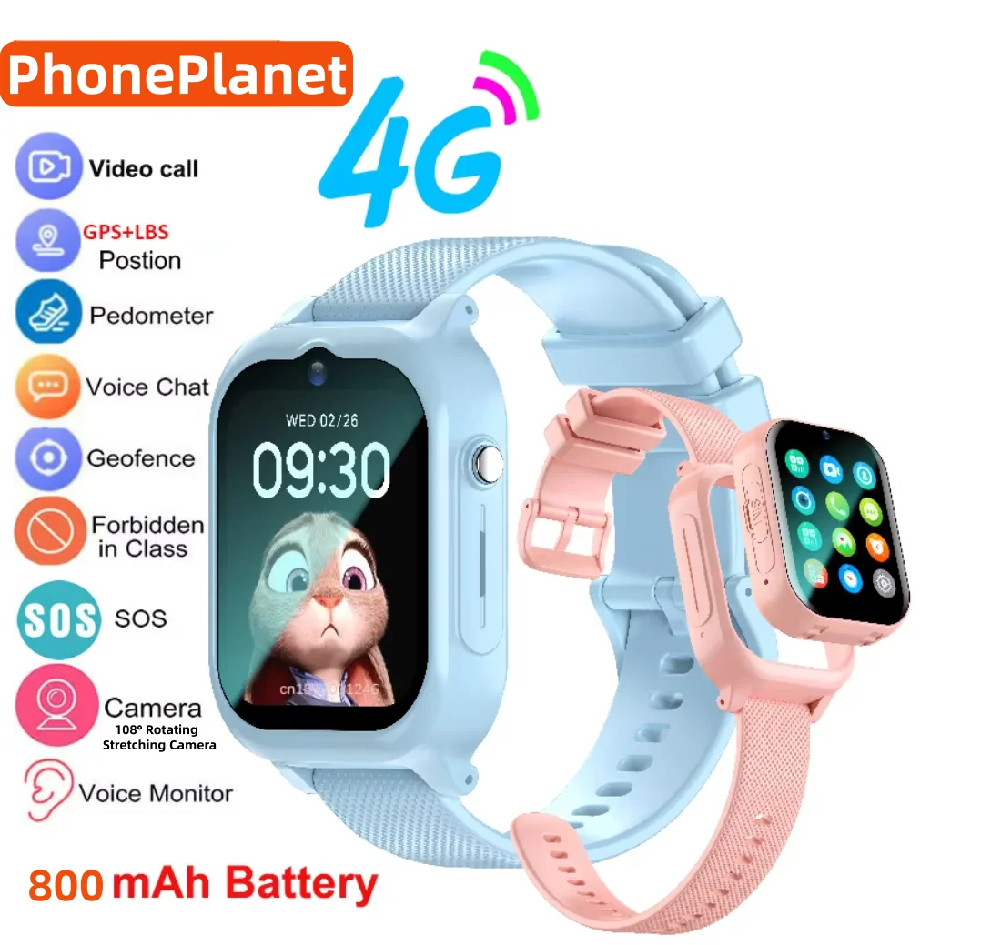 4G Kids Smart Watch with GPS S - Smartwatch Watches For Kids With Gps ulasan dan harga