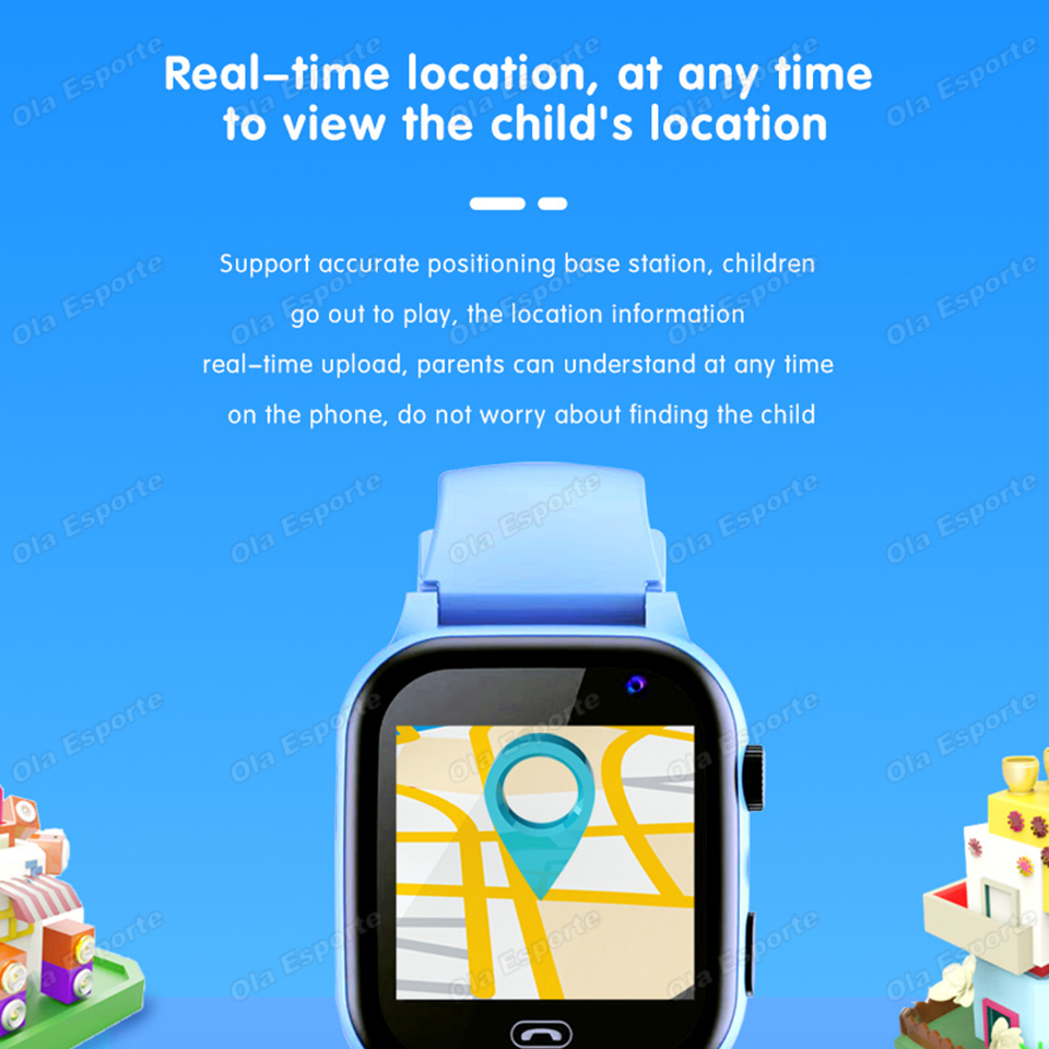 2027 Kids 5G Smart Watch GPS S - Smartwatch Watches For Girls Kids ulasan dan harga