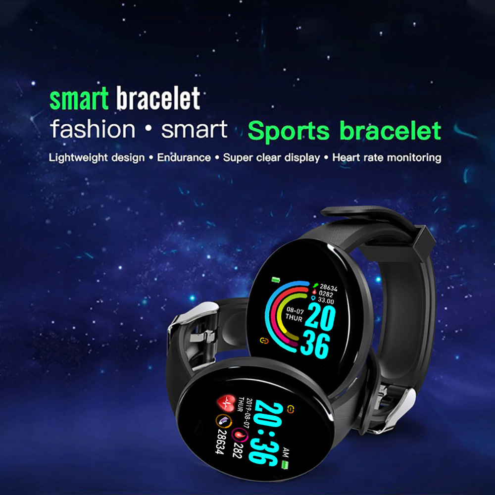 D18 Smart Watch Heart Rate Mon - Watch Smart Y68 ulasan dan harga