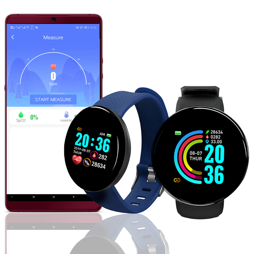 D18 Smart Watch Heart Rate Mon - Watch Smart Y68 ulasan dan harga