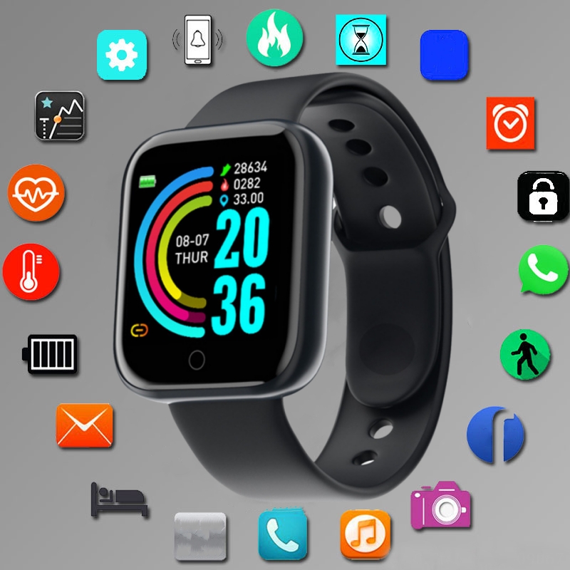 Smart Watch Sport Men Fitness  - Watch Smart Y68 ulasan dan harga